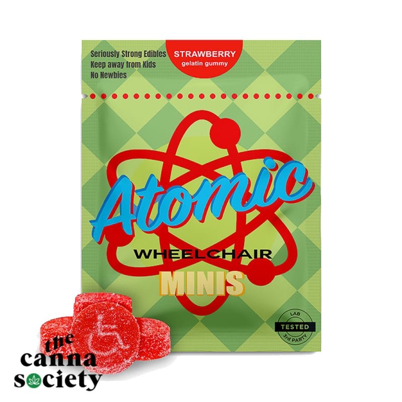 Atomic Wheelchair Mini Gummies 400mg THC