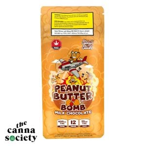 *RE-STOCK* Stacy's Stash Chocolate Bars 600mg THC - Peanut Butter Bomb