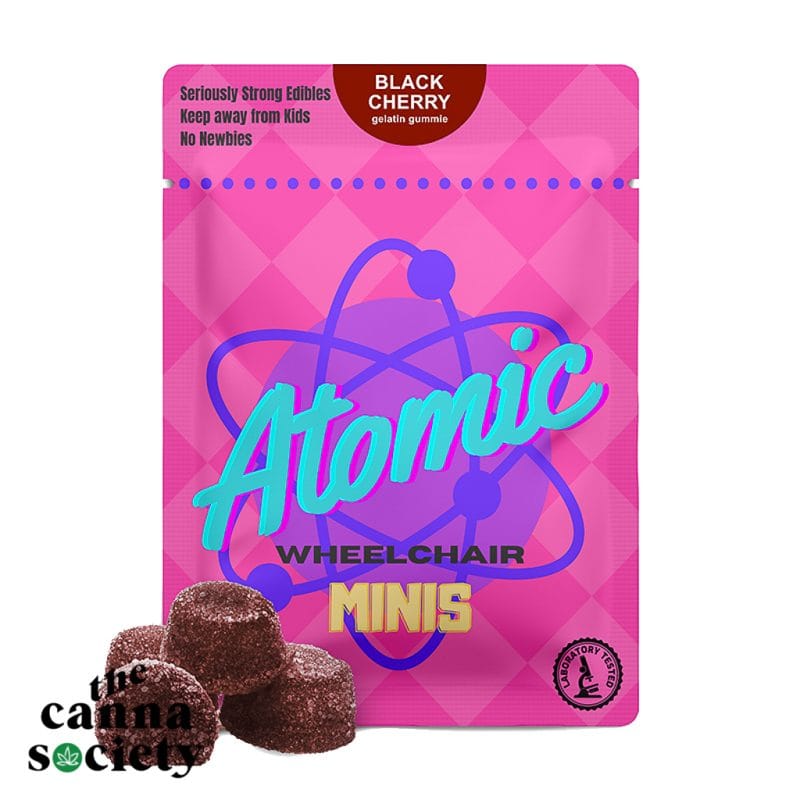 Atomic Wheelchair Mini Gummies 1200mg THC