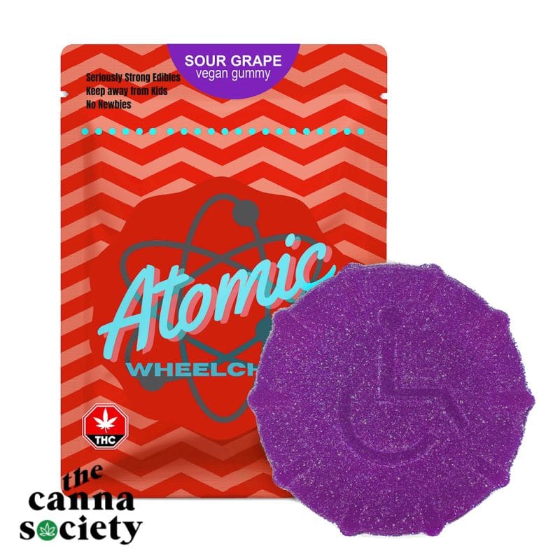 Atomic Wheelchair Vegan Gummy 5000mg THC